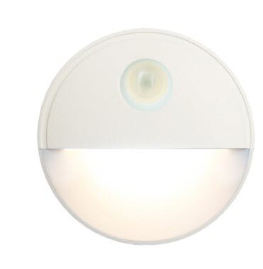 Halvmåne led sensor ljus vägglampa sovrum led ljus smart hem nattlampa: Gul
