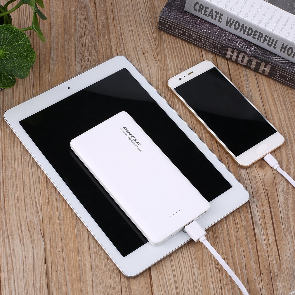 PINENG PN-958 10000MAH Large Capacity External Power Bank Battery Charger Power Supply For Smart Phones Charging