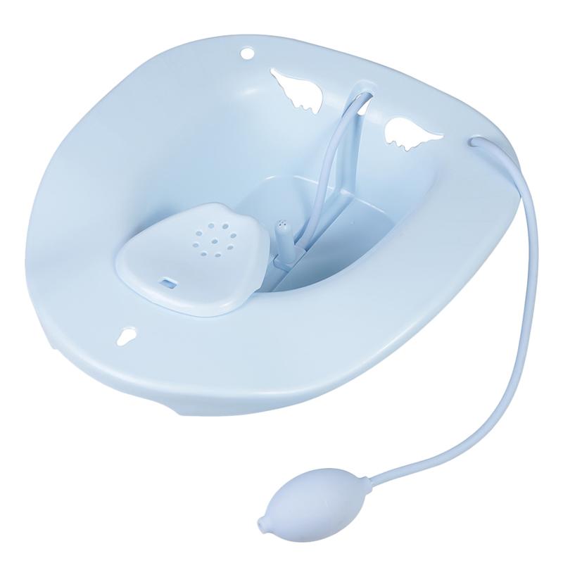 Tabouret à vapeur Yoni, 1 pièce, sur les toilettes, élimine l&#39;inflammation gynécologique des prostatites, hémorroïdes, siège à vapeur Vaginal, bain Yoni Sitz: BLEU CIEL