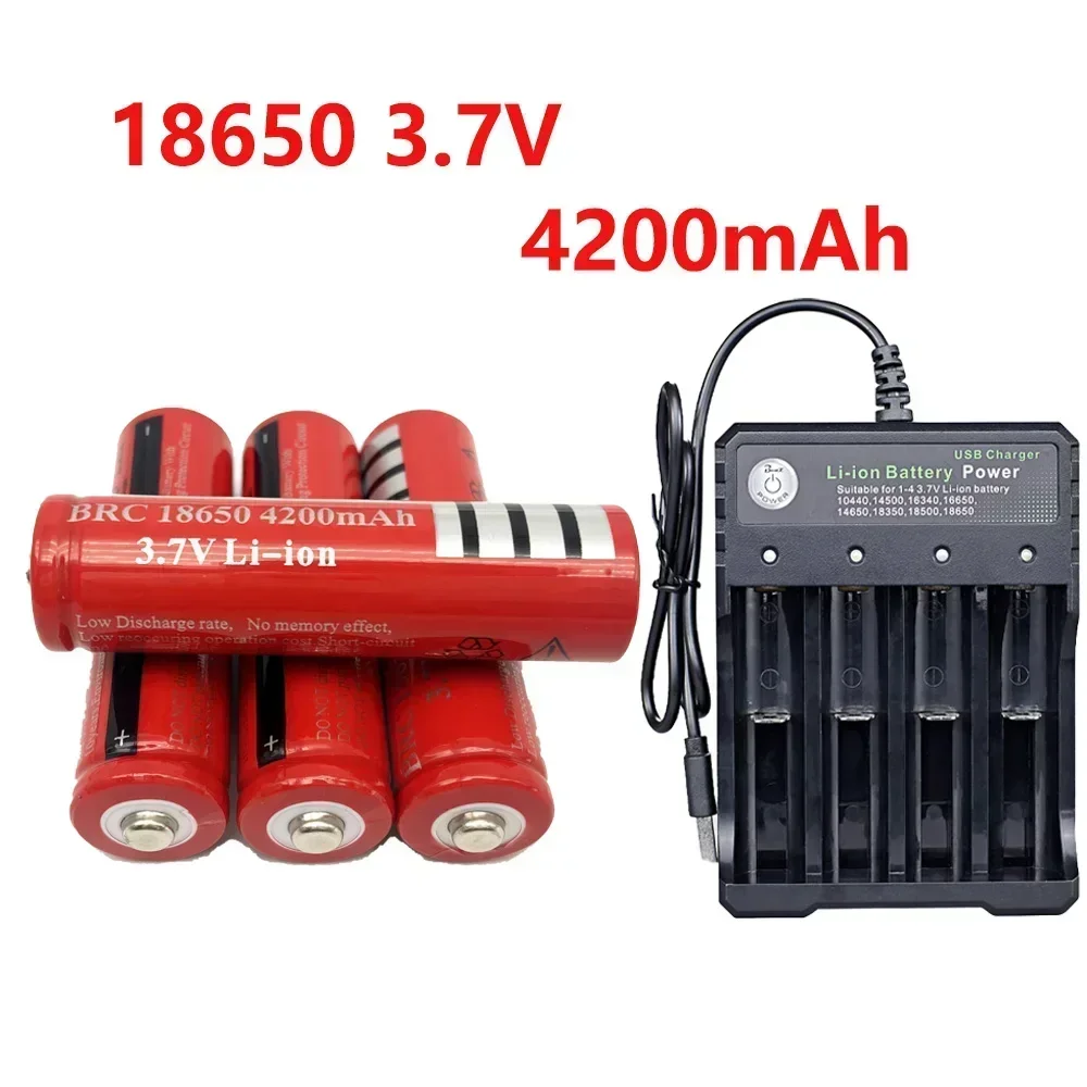 Original 3.7V 18650 lithium battery 4200mAh BRC 18650