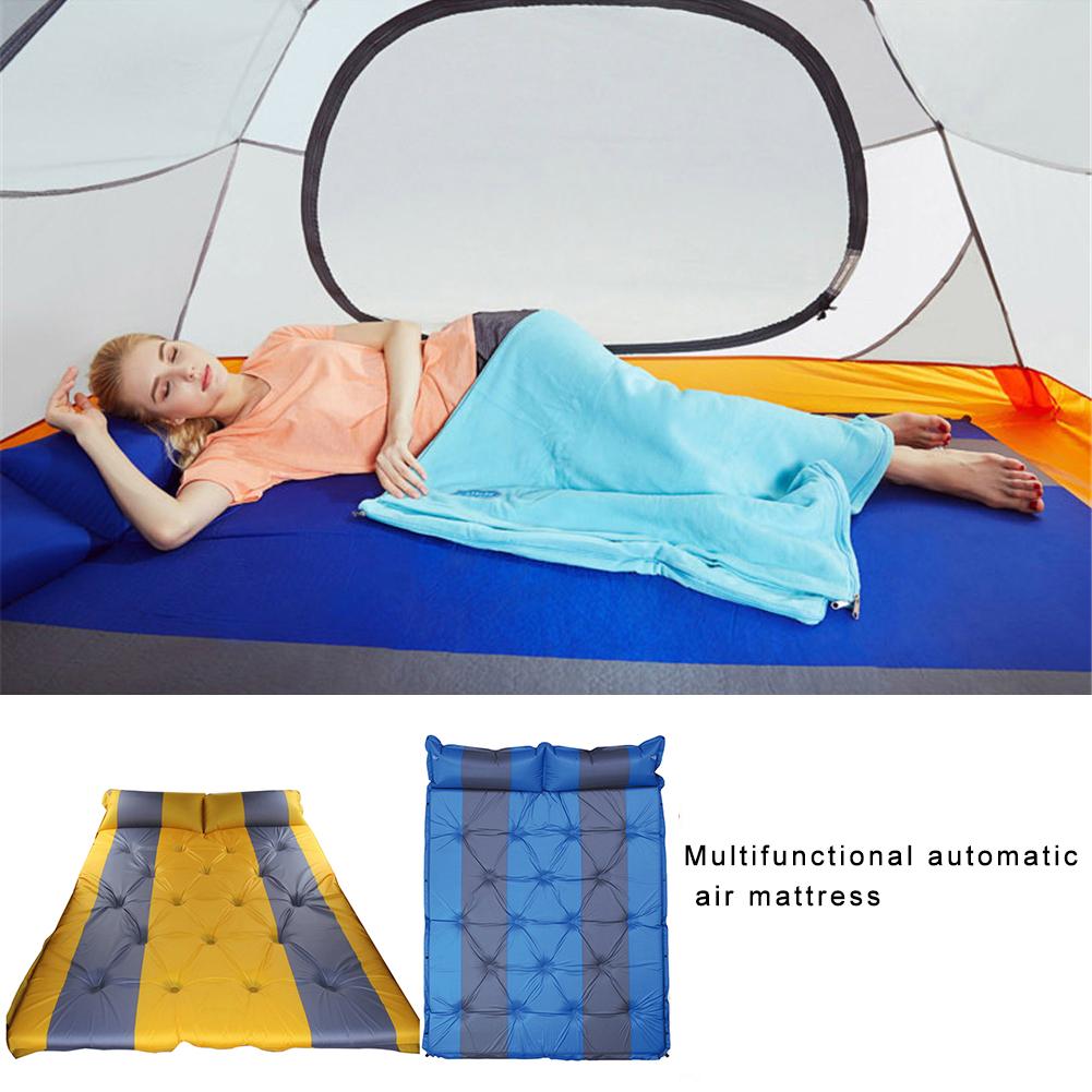 Car Camping Accessories Air Mattress Car Back Seat Auto Blow Up Bed Inflatable Mattress Raised Airbed Inflatable Outdoor Sofa
