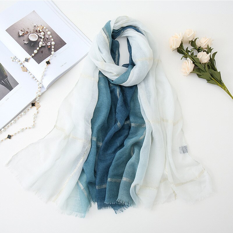 Effen Kleur Katoenen Sjaal Vrouwen Zachte Sjaals En Wraps Hijab Sjaal Moslim Vrouwelijke Foulard Moslim Hoofd Sjaals Hijab Stola
