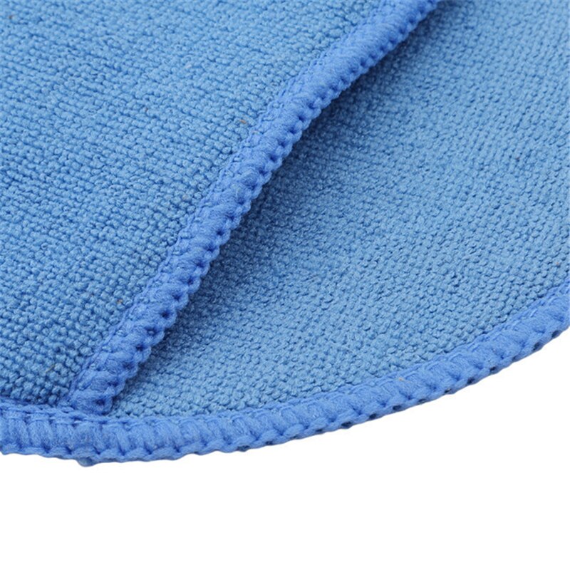 High Density Round Car Waxing Sponge Large Size Microfiber Overlock Car Wash Cleaning Sponge Cloths For Polishing