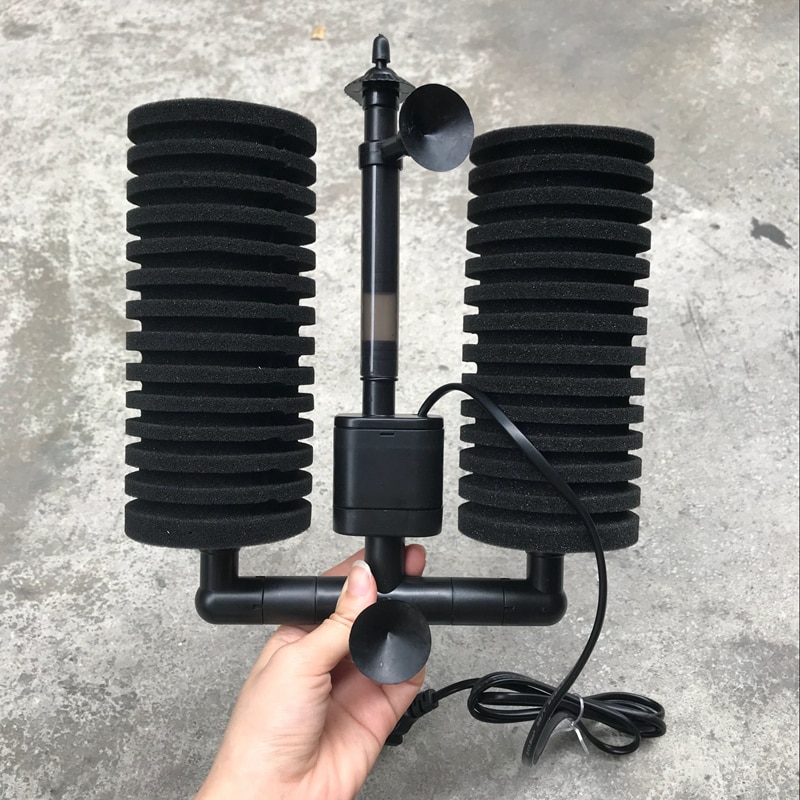 aquarium shrimp tank fish tank electric nano sponge filter