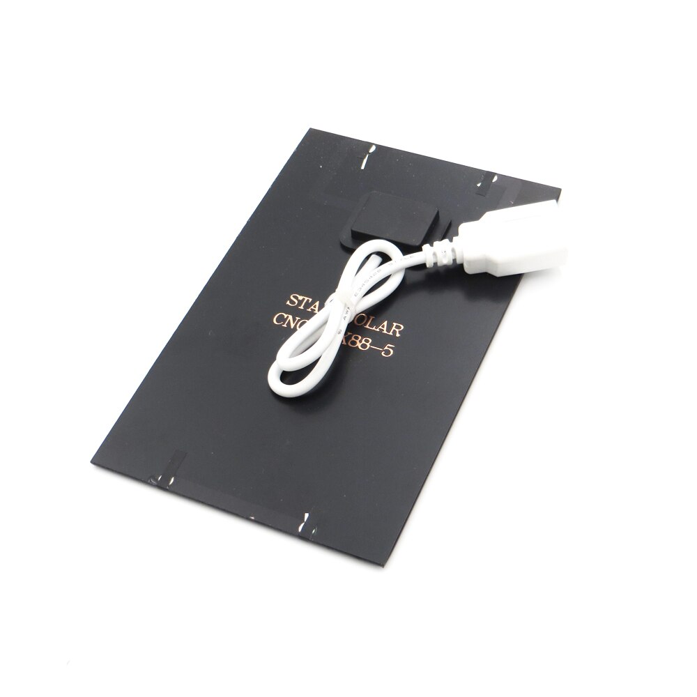 5v 2 watt zonnecellen met usb poly li-ion batterijlader powerbank spanning led lamp zonnepaneel 5 vdc met draad