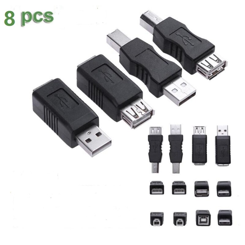USB 2.0 A Female To USB B Print Male Adapter Converter Print Converter Adapter Connector USB 2.0 Port