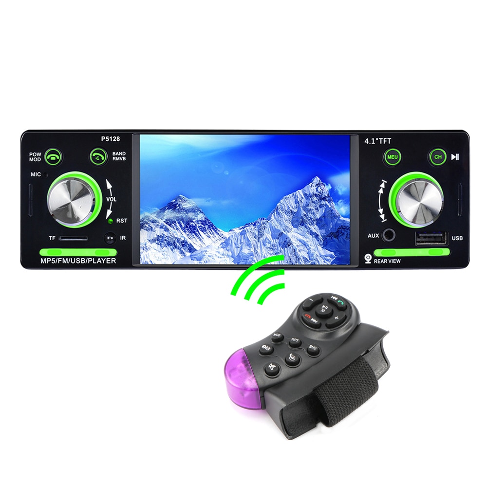 Tioodre bil rat controller bil  mp5 multimedieafspiller dvd multimedie bærbar 11- nøgle controller kompatibilitet chip