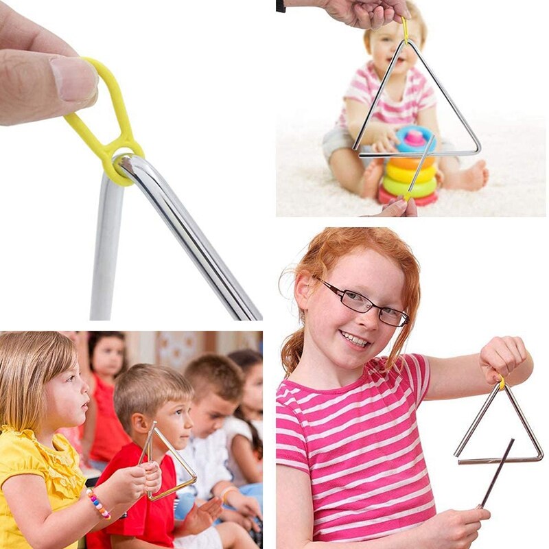 Rhythmic String Instrument 6 Inch Musical Percussion Instrument, Rhythm Stick... – Grandado
