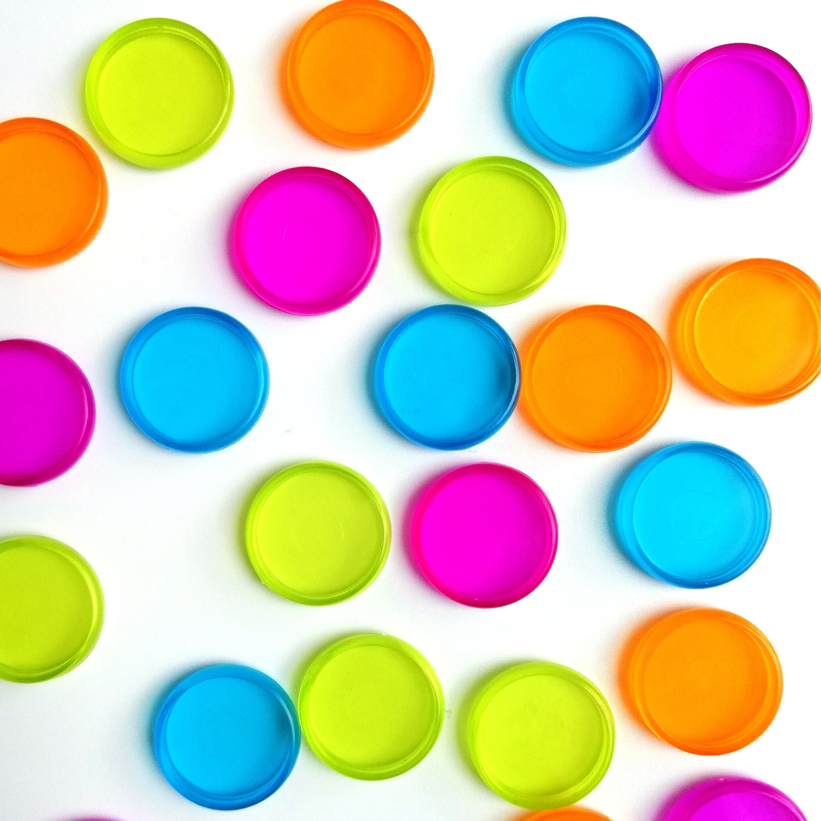 10Pcs 18/24/28mm Colored Round Binding Disc DIY Binder Notebook Loose Leaf Ring Arc Book Buckle Hoop Binder Ring Office Supplies