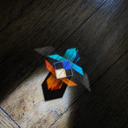 15mm Cubic Science Cube Optical Prisma Photography with Hexahedral Prism Home Decoration Prism Glass Optical Cube Prism