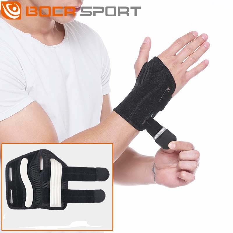 1 st justerbara handledslindor gym armband handledsstöd stag handremmar skydd för skenor karpaltunnel artrit stukning