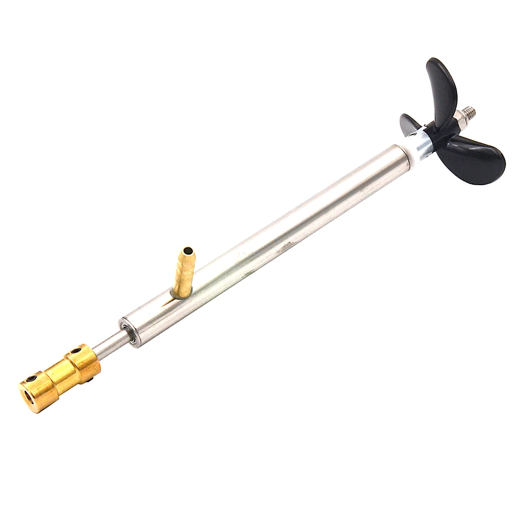 RC Boat Drive Shaft Kit - 4mm Steel Shaft + Tube + Propeller + Coupling - for RC Boats