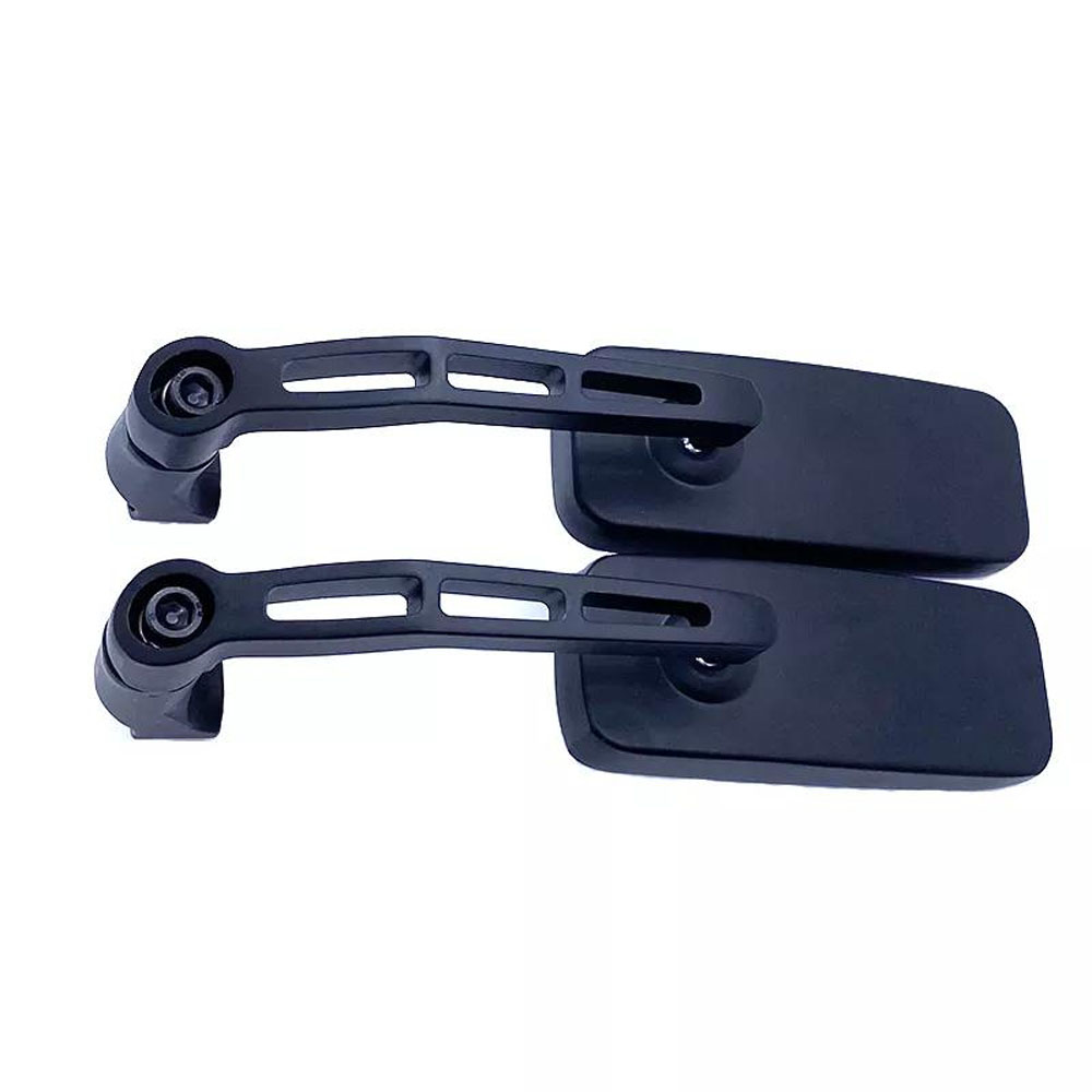 Specchietti retrovisori laterali universali per moto 8mm 10mm Specchietto convesso laterale posteriore ATV per Harley Honda Yamaha Suzuki Kawasaki: Grigio scuro