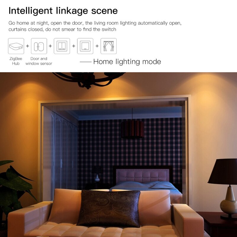 Tuya Smart Wifi Deur Sensor Deur Open/Gesloten Detectoren Magnetische Schakelaar Raam Sensor Home Security Alert Beveiliging Alarm