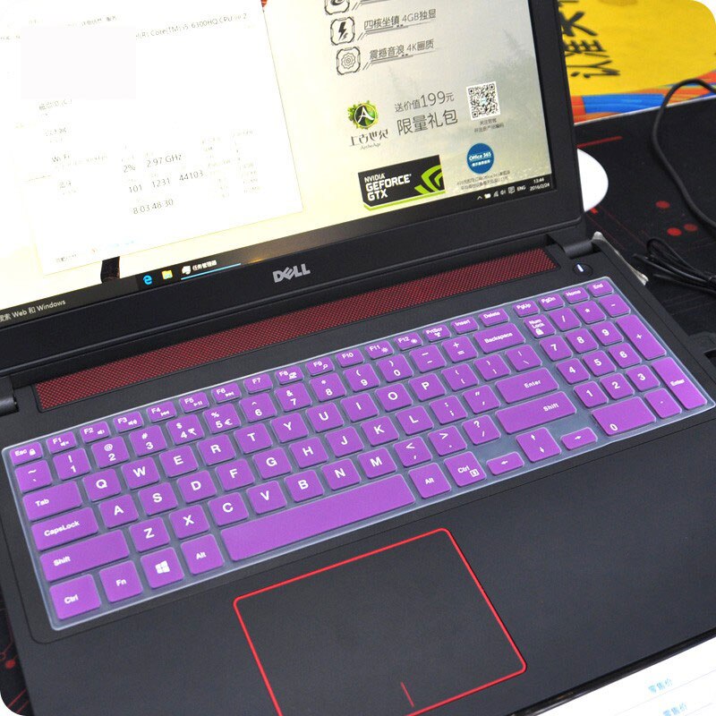 Laptop keyboard cover Protector for Dell inspiron 15 5547 15C 3000 5000 15mr 15CR 3543 15M Ins 15CR-1518L15CD 15MD 15MR M3541R