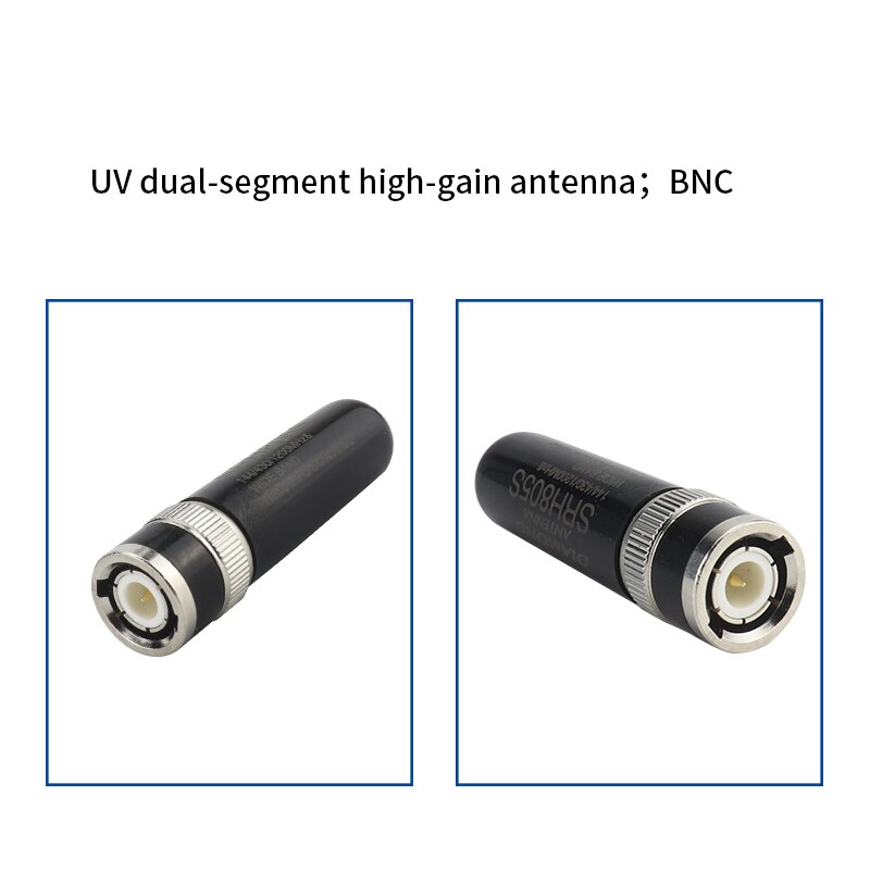 Lseng walkie-talkie-zubehör: diamond dualband-antenne 144/430/1200 mhz , 4.5cm bnc-anschlüsse für icom  v82 v80 v8 funkgeräte
