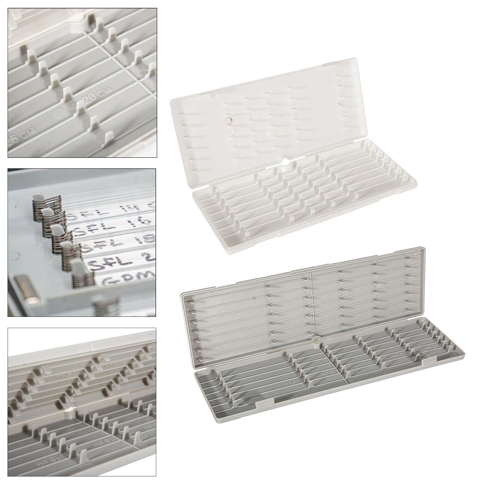 Carp Fishing Tackle Box Hooklength Box Sturdy Hard Plastic Lure Container