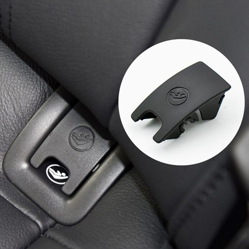 Anclaje de asiento trasero de niño para coche, botón de cubierta de ajuste de ranura Isofix para A6 , cubierta de ISOFiX para coche, restricción infantil