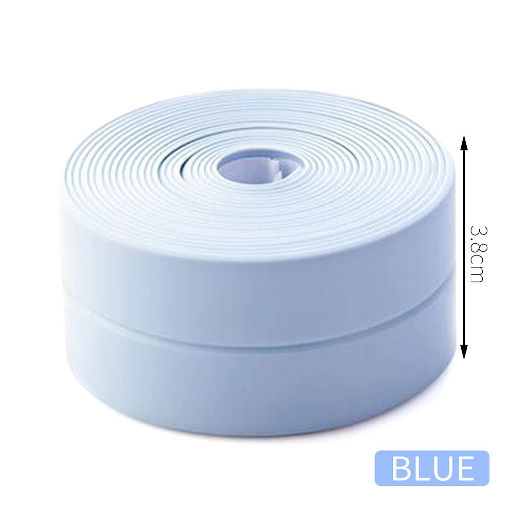 Useful Super Adhesive Tape 3.2m*3.8cm Air Bucket Seal out Water 3.2m*2.2cm Waterproof Tape Practical PVC Repair Leakage: Large3.2mx3.8cm / blure