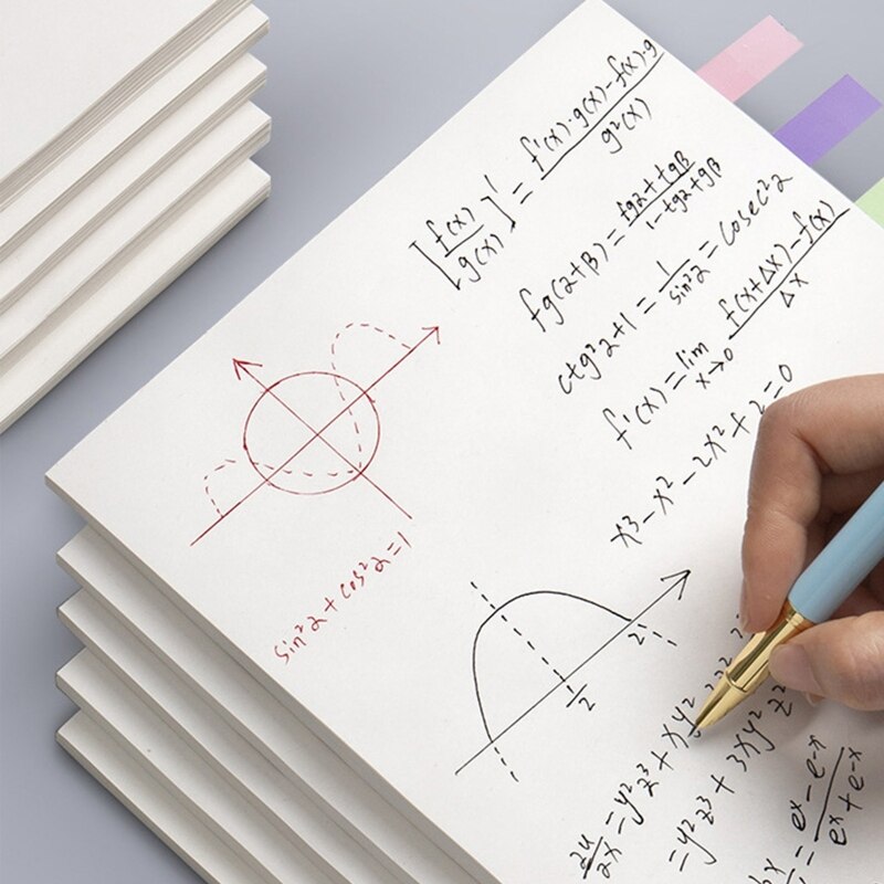 40 Sheets Blank Sketch Notebook B5 Sketchbook 16k Calculation Paper Birthday Day Entrance Ceremony for Drawing Diary Paint