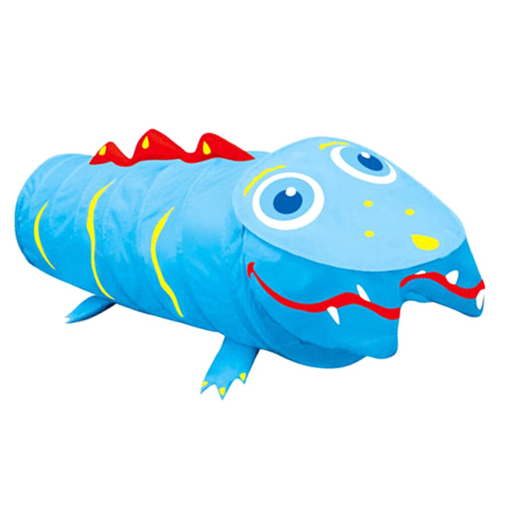 57 ''mignon Crocodile Pop Up Tunnel jouet jouer tente cabane bébé développement rampant Tunnel jeux