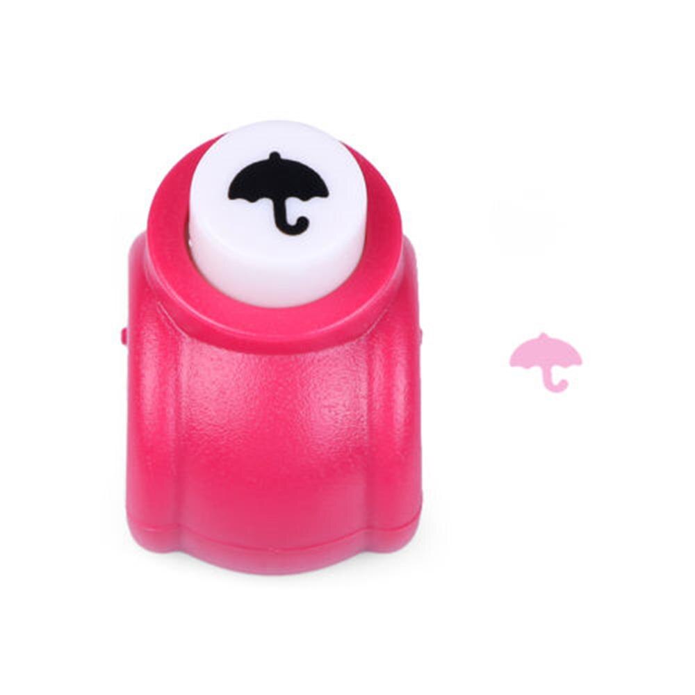 1PCS Kids Toy Stamp Child Mini Printing Paper Hand Shaper Stamp Mold Scrapbook Tags Cards Craft DIY Punch Cutter Tool: umbrella