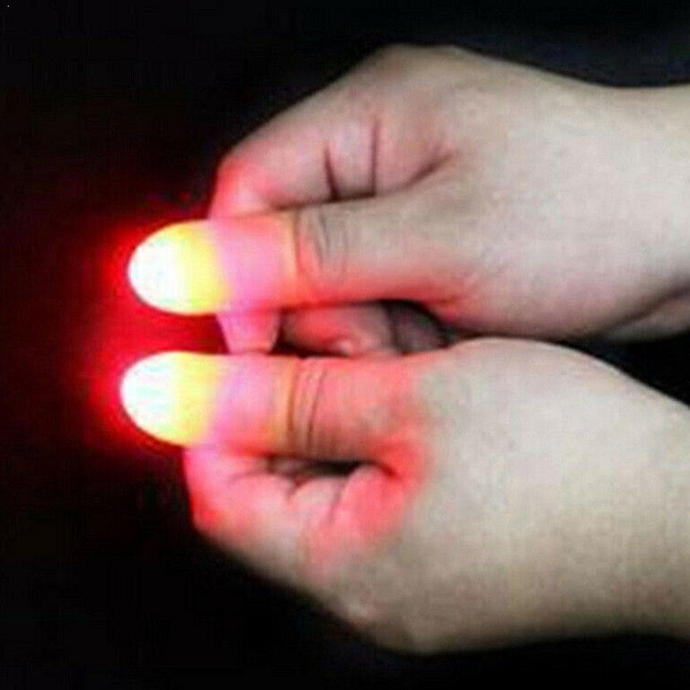 Leucht Spielzeug freundlicher Erstaunliche Fantastische glühen Spielzeug LED Licht Finger-Beste Finger glühen glühende Finger Für freundlicher Ringe l L5L6