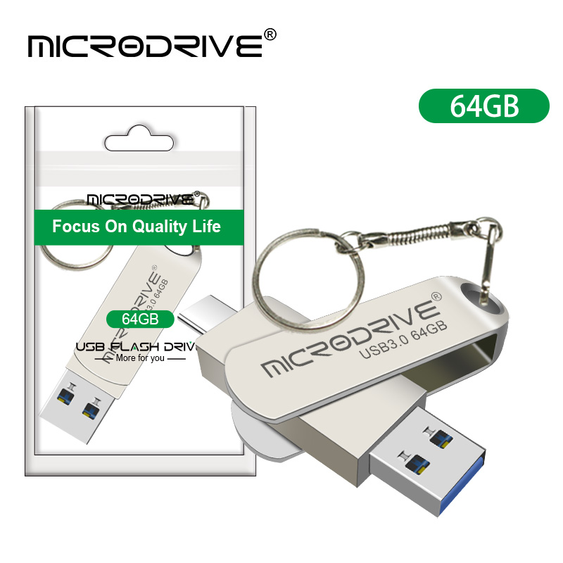 Type c usb 3.0 Pendrive 64GB 128GB 256GB USB memory Stick USB 3.0 Flash Drive Usb Флешка for Photographer