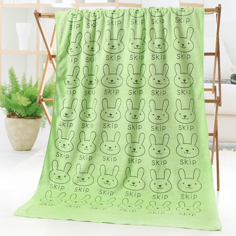 140X70CM Pet Bath Towel Oversized Microfiber Towel Strong Absorbing Water Dog Towels Golden Retriever Teddy General Pet Supplies: 1-Green
