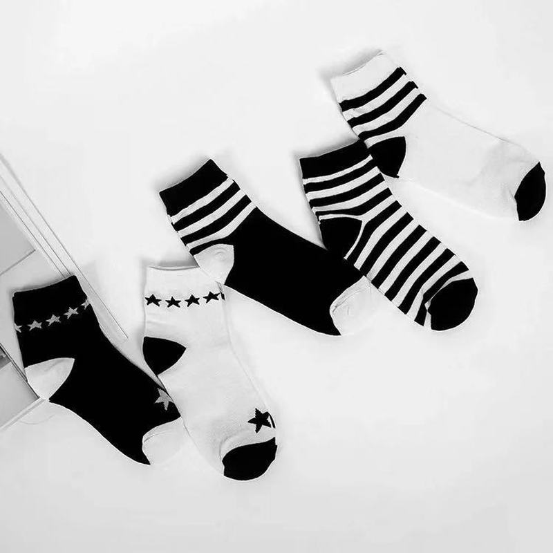 5 Pairs/ Socks Women Summer Thin Socks Boat Socks Female Sports Socks Breathable Shallow Mouth Short Socks: 10