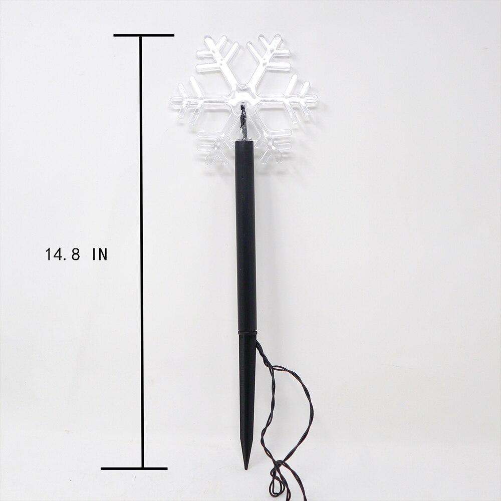 Christmas Decorative Christmas Solar Stake Lights Garden Solar Lawn Lights Outdoor Waterproof Solar Pathway Lights for Yard