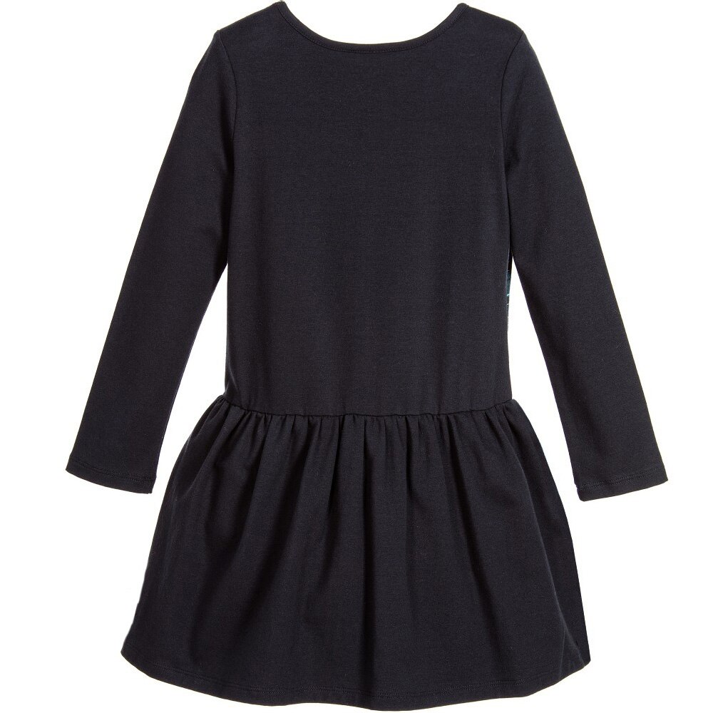 Dziewczynka sukienka z długim rękawem sukienki dla dziewczynek drukuj dzieci konie ziarno odzież dla dzieci odzież zwykły Nowy moda Dzieci