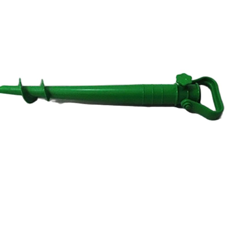 Zon Strand Vissen Stand Regenkleding Tuin Patio Parasol Grond Anker Spike Paraplu Stretch Stand Outdoor Product: Green