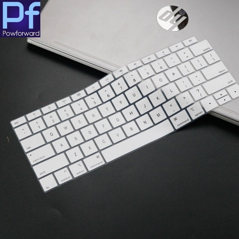 for Newest MacBook Air 13 A1932 Retina Display and Touch ID Silicone Keyboard Cover Soft-Touch Keyboard Skin A 1932