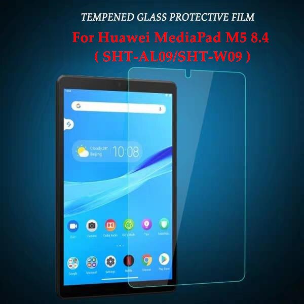 2Pcs Vetro Temperato Protezione Dello Schermo Per Huawei Mediapad T3 8.0 T5 10 M5 M6 10.8 8.4 2019 M5 Lite 8.0 10.1 Pellicola di Protezione in vetro: M5 8.4 2pcs