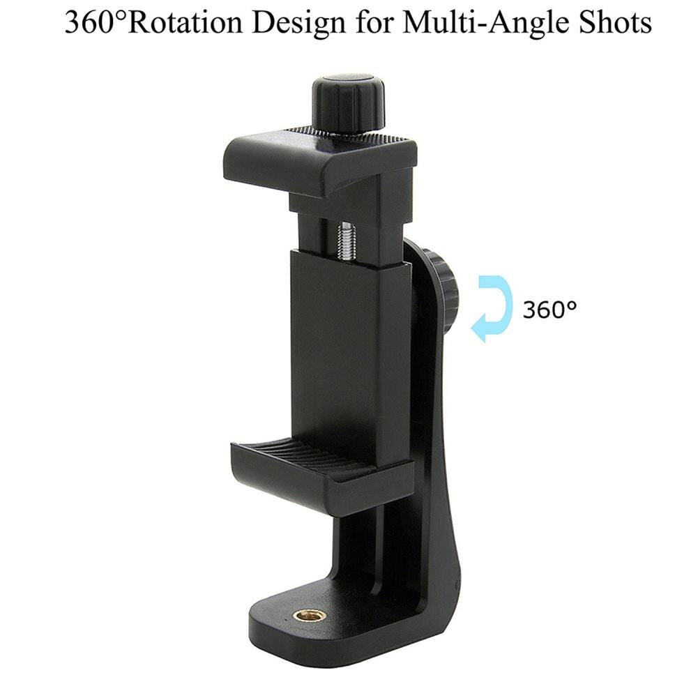 Smart Telefoon Statief Mobiele Telefoon Clip Houder Verticale Beugel 360 Graden Roterende Bureau Statief Adapter Voor Samsung Iphone