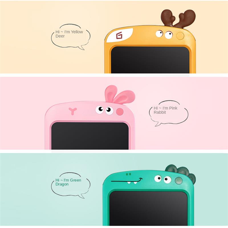 8.5/10.5Inch Cartoon Electronic Drawing Board Children Handwriting Pads Pre-School Toddlers Electronic Digital Drawing Board