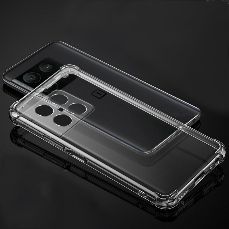 Voor Oneplus 10 Pro Case Slim Transparant Soft Tpu Clear Telefoon Cover Beschermende Funda