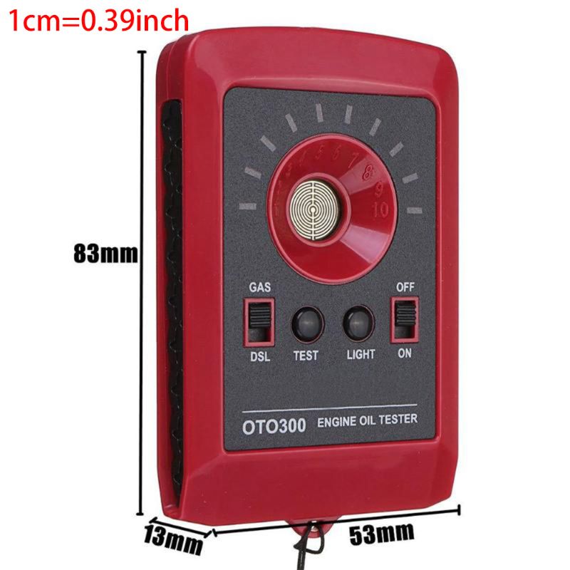 OTO300 Car Digital Oil Tester Motor Engine Detector Gas Diesel Analyzer