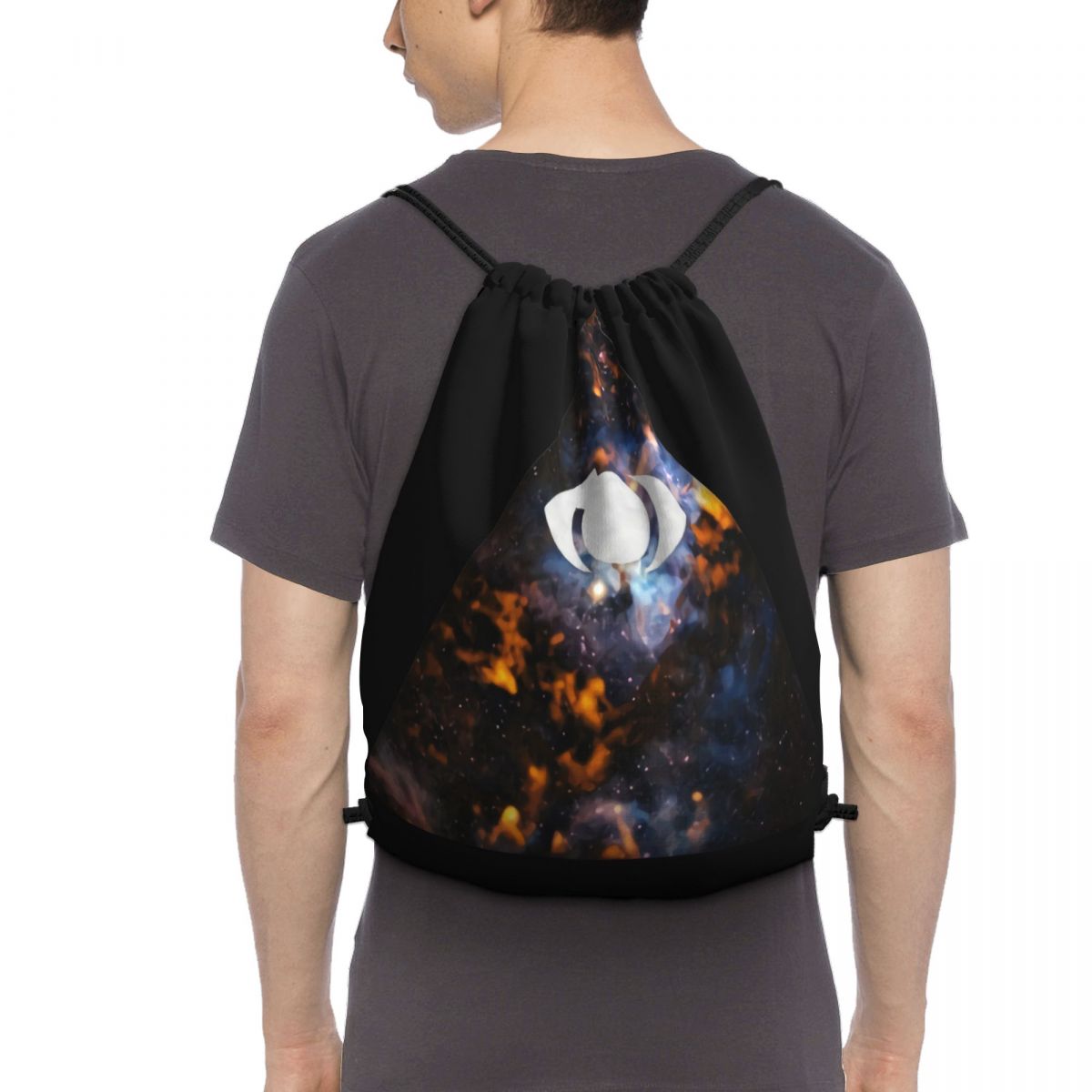 Mannen Printable S Cosmic Illuminati Maan Ogen Tops Cool Originele Tassen Rugzak Tas