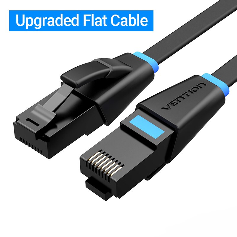 Cable Ethernet Vention Cat6 Lan Cable de conexión de red UTP RJ45 10m 50m para PS PC enrutador de módem de Internet Cable Ethernet Cat 6: Verde militar / 3 m