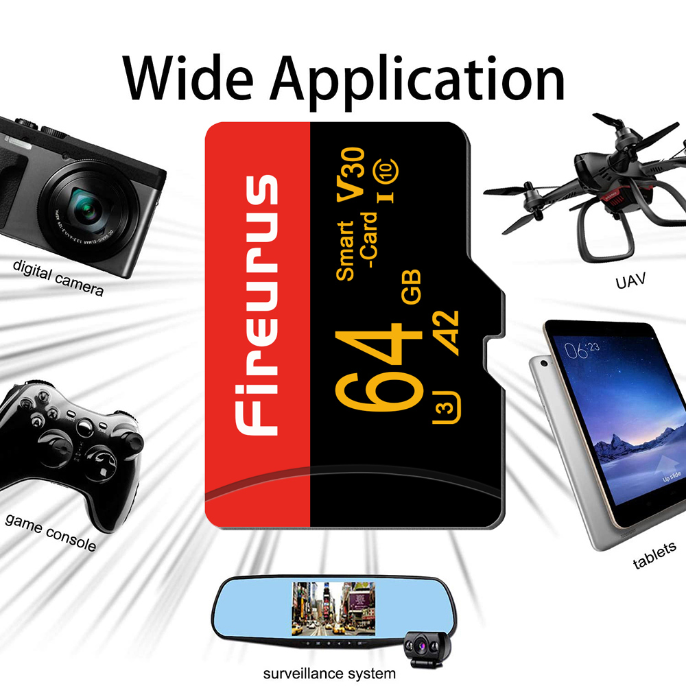 Karta pamięci Micro 2GB 4GB 8GB 16GB Karta SD High Speed 32GB C10 TF Karta pamięci flash do monitorowania telefonu Kamera minisd 64GB 128GB 256GB