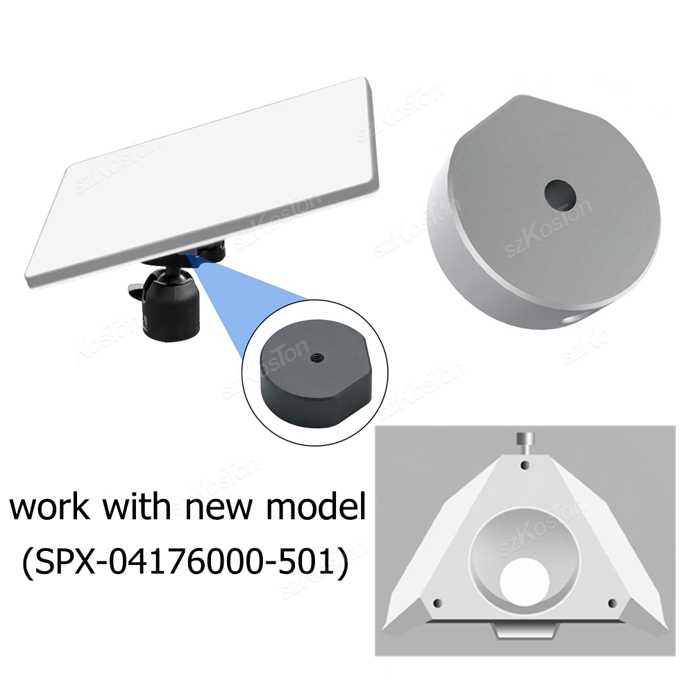 Para novo modelo Starlink Mini (SPX-04176000-501) montagem de adaptador de tripé 1/4 "-20 3/8"-16 rosqueado para StarLink Mini Mount