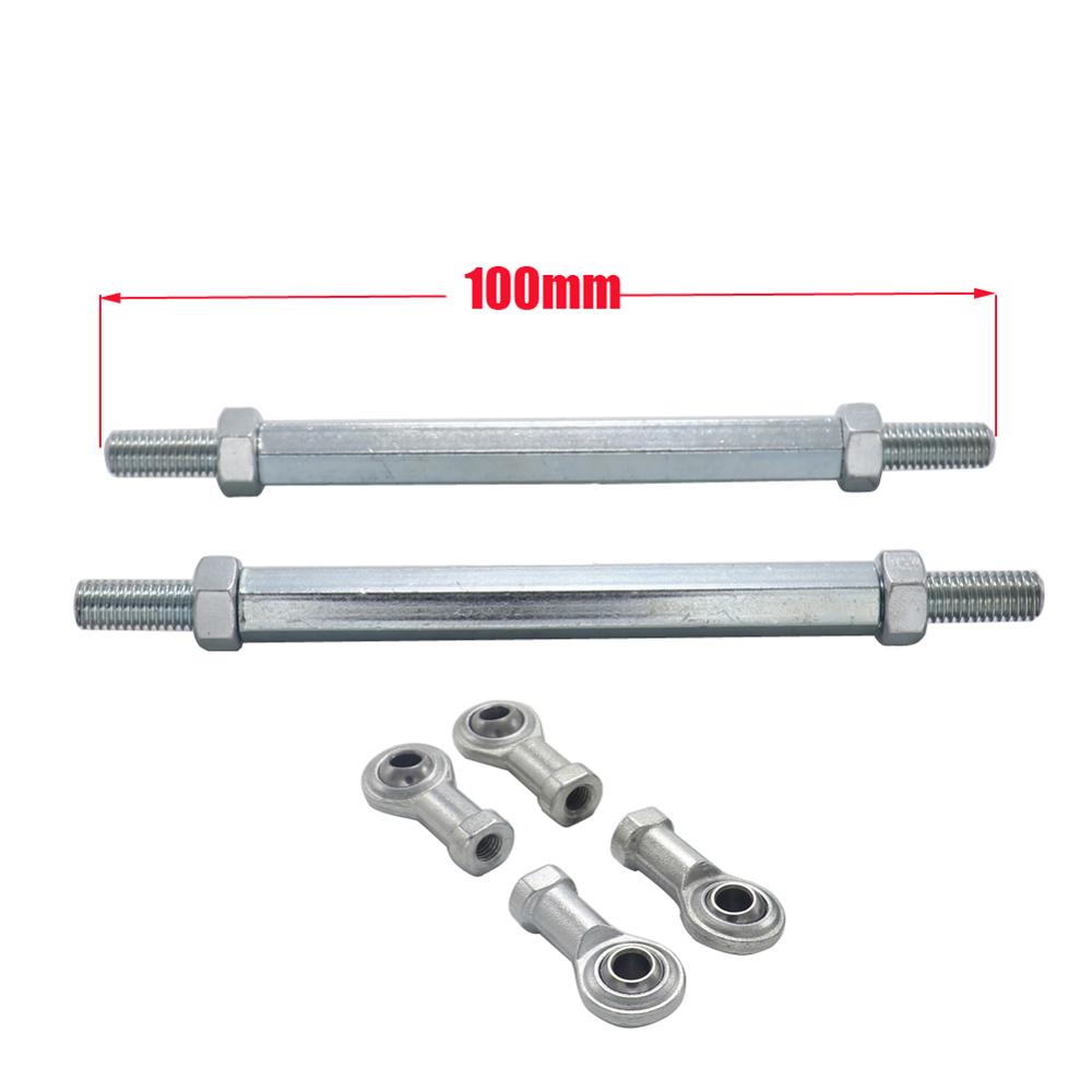 8mm Steering Tie Rod kit Ball Joint For 49cc Electric Mini Kids ATV Go Kart Buggy Quad Bike Parts: 100mm
