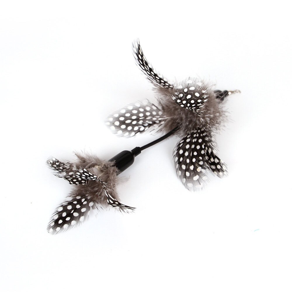 11 Optionele Kat Speelgoed, Hengel, Vliegende Vissen, Gevederde Kat Stok Vervanging Hoofd, kat Kat Interactief Plezier Speelgoed: 10