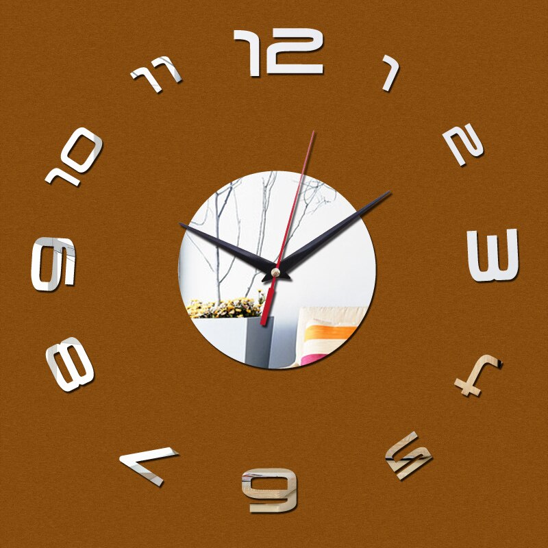 Verkoop 3d Acryl Muursticker Speciale Aanbieding Wandklok Spiegel Horloge Gang Quartz Naald
