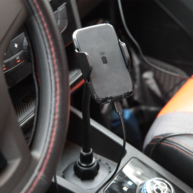 Schnelle Qi Drahtlose Auto Ladegerät Tasse Halter Air Vent Halterung für iPhone X XR XS 8 Samsung S9 S8 S7 s6 Hinweis 9 Telefon Ladegerät