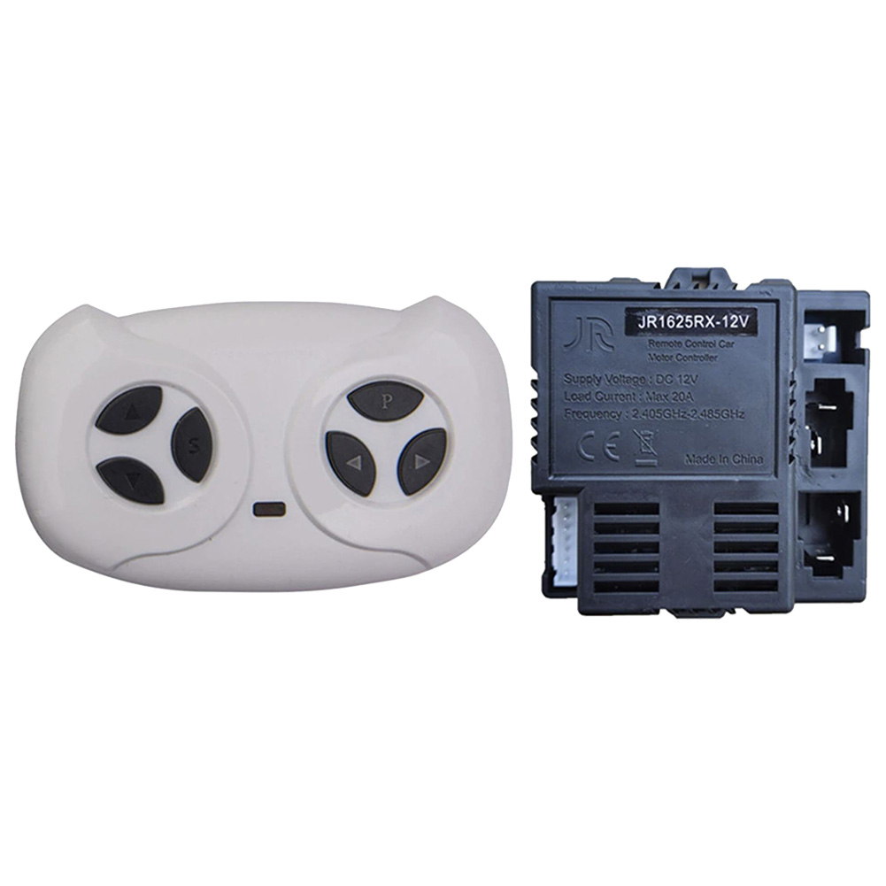 = jr1625rx-12v mottakere 2.4g sendere = bluetooth-fjernkontrollboks for elektriske lekebiler og elektriske motorer til barn: Oransje