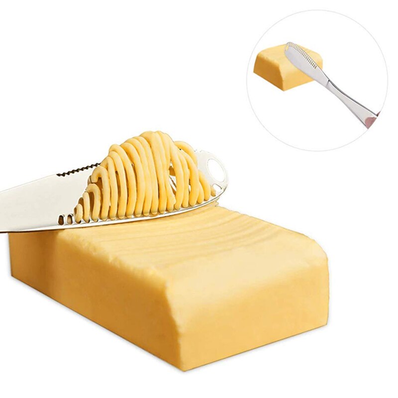 Butter Grating Cutter Butter Spreader Stainless Steel Grater Slicer Curler NDS