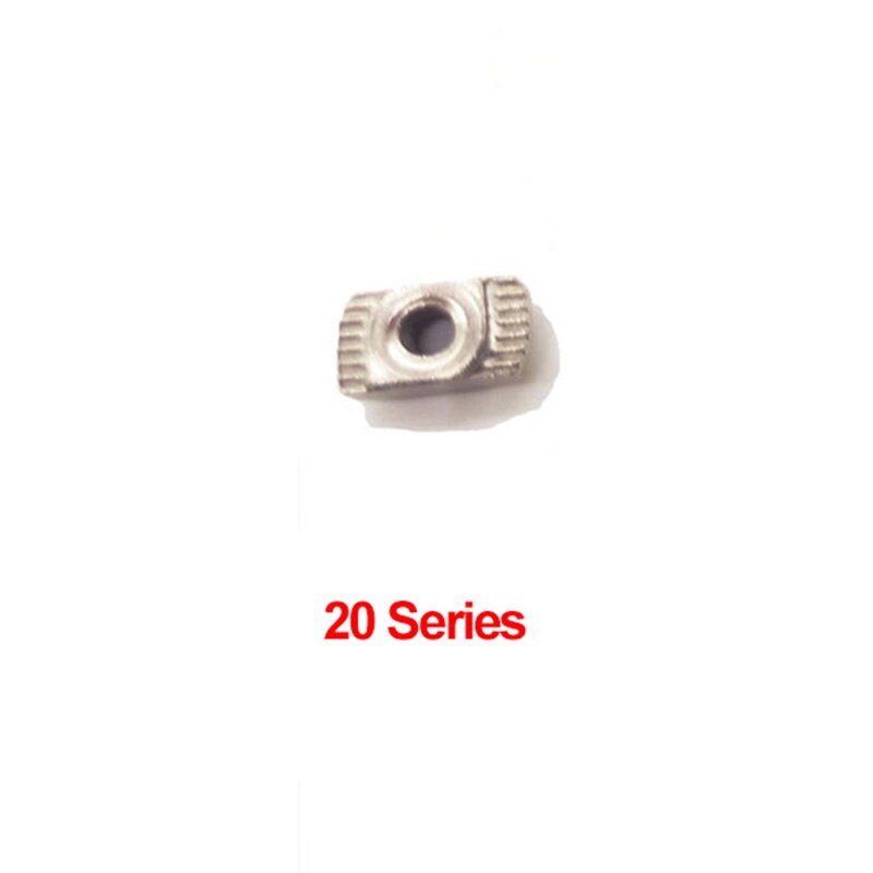 10 teile/los M3 M4 M5 M6 M8 Gewinde T Mutter EU Standard In T-Slot Carbon Stahl für 3030 4040 4545 serie Aluminium Profile: M4 / 20 series